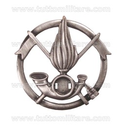 Fregio Metallo Basco Cavalleria Fuori Corpo