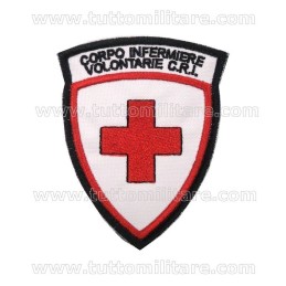 Scudetto Ricamato Corpo Infermiere Volontarie CRI
