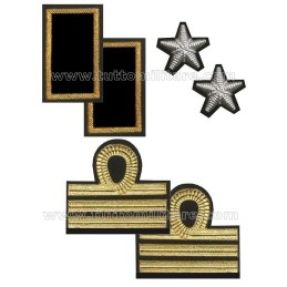 Set Gradi Gala Capitano in Plastica