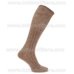Calze Lunghe Lana Colore Noce