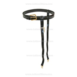 Cinturino Marina Militare Cuoio Nero