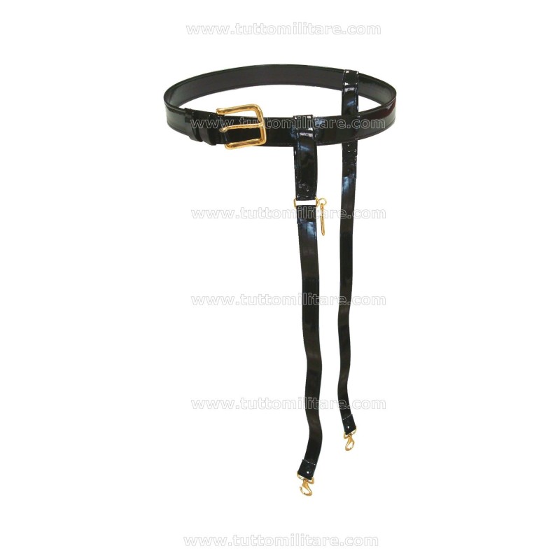 Cinturino Marina Militare Cuoio Nero