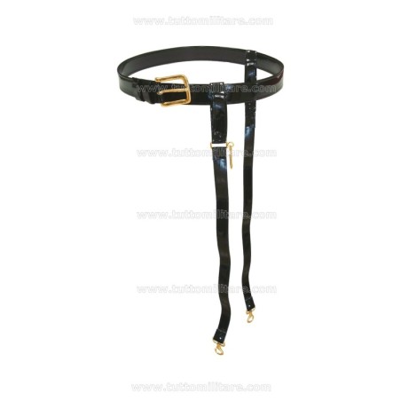 Cinturino Marina Militare Cuoio Nero