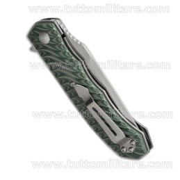 Coltello Magnum Green Flipper Satinato