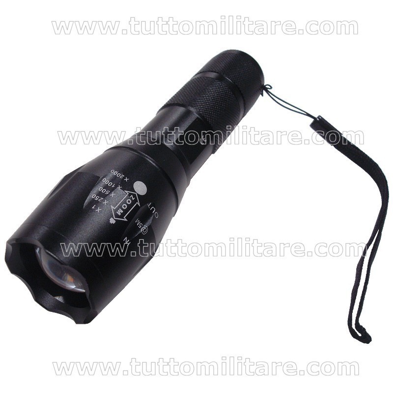 Torcia Tecno Military 2BX 1200 Lumen
