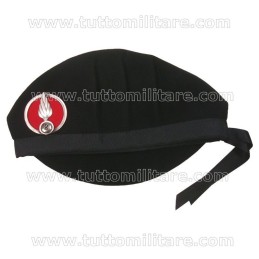 Basco Cavalleria Tre Fiamme con Fregio Comandante 2 Piemonte