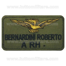 Targhetta Personalizzata Pilota Aviazione Leggera Esercito