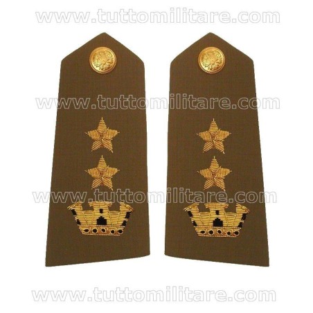 Controspalline Ricamate Tenente Colonnello Esercito