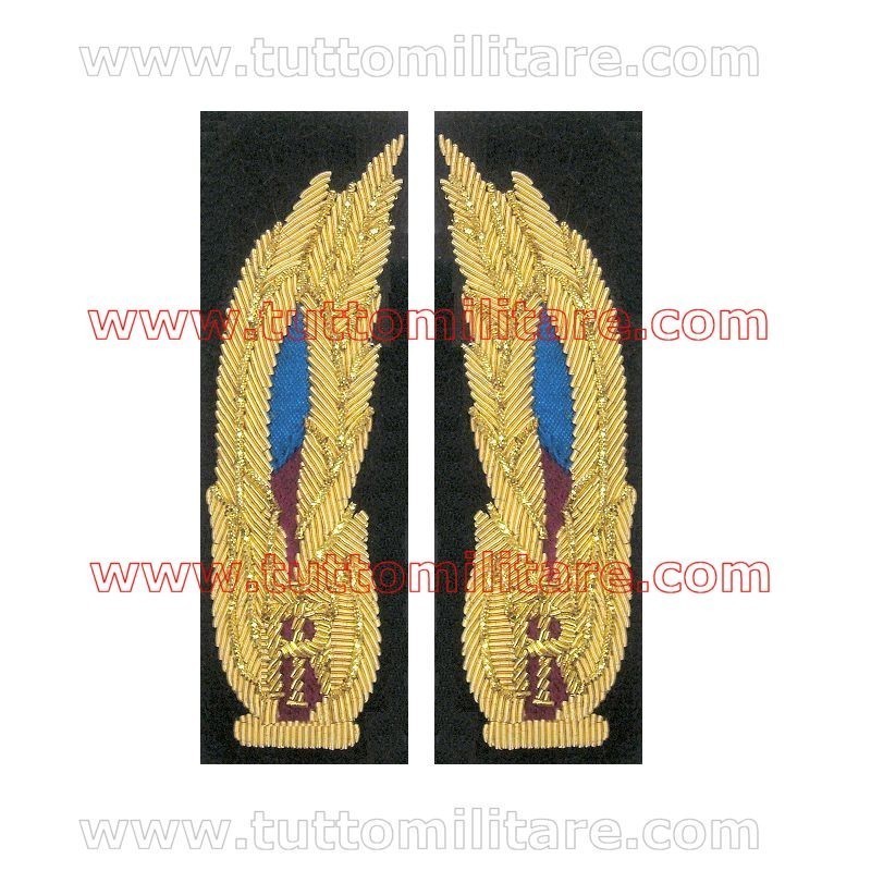 Alamari Direttivi Tecnici Polizia di Stato Ispettore Superiore