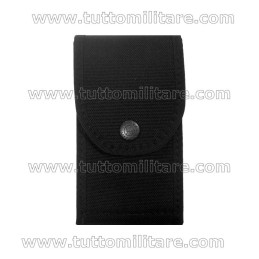 Porta Caricatori Doppio per Pistola Cordura Nera