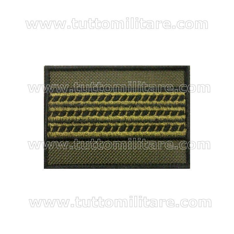 Grado Velcro Maresciallo Capo Esercito