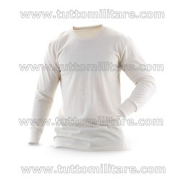 Maglia Pura Lana Vergine Maniche Lunghe