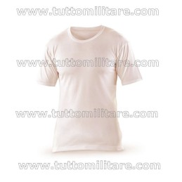 Maglia Maniche Corte Antiallergica Cotone e Lana
