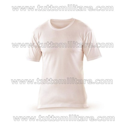 Maglia Maniche Corte Antiallergica Cotone e Lana