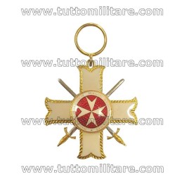 Croce Ufficiale Merito Melitense con Spade