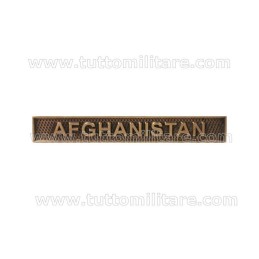 Fascetta Metallo Afghanistan Nato