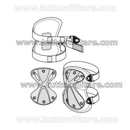Ginocchiere Gomitiere EXAGON XTAC