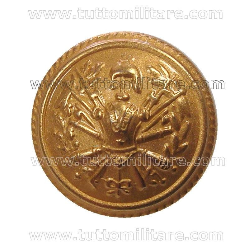 Bottoni Metallo Dorato Esercito