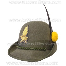 Cappello Alpino con Fregio Ricamato Guardia di Finanza