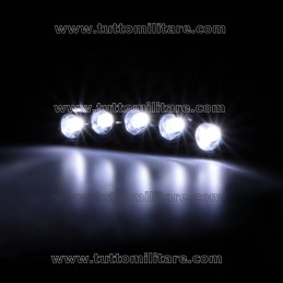 Torcia 5 Led per Visiera Cappellino