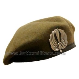 Basco Kaki Esercito Fregio Nembo