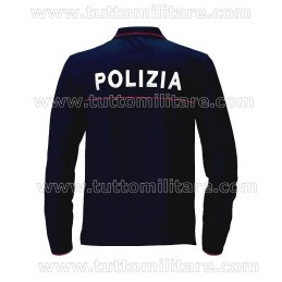 Polo Polizia di Stato Maniche Lunghe