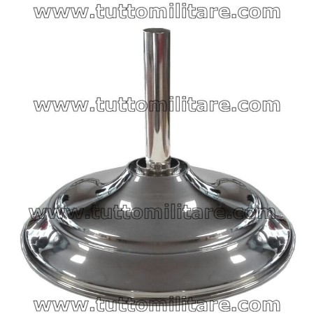 Base da Ufficio Ottone Cromato Lucido 1 Innesto