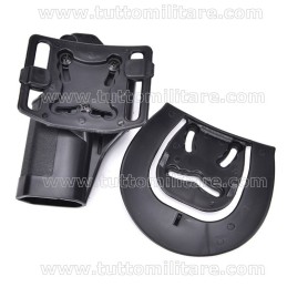 Fondina Emerson Polimero Nero