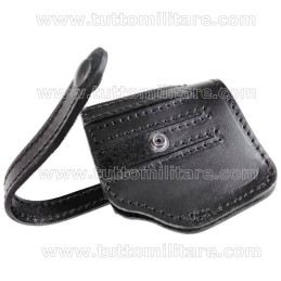 Fondina Cuoio Nero Pistola Peperoncino Guardian Angel II 