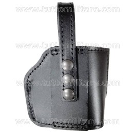 Fondina Cuoio Nero Pistola Peperoncino Guardian Angel II 