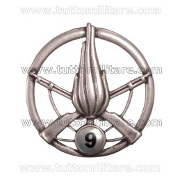 Fregio Basco 9 Reggimento Fanteria Bari Trani