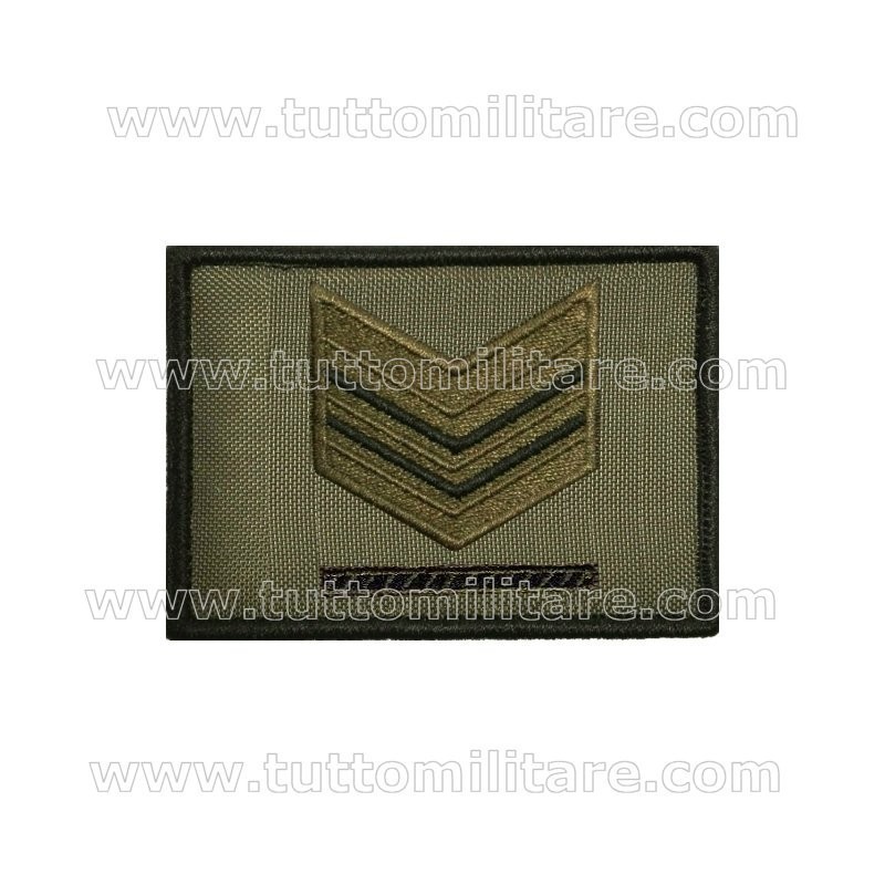 Grado Velcro Sergente Maggiore Capo Esercito