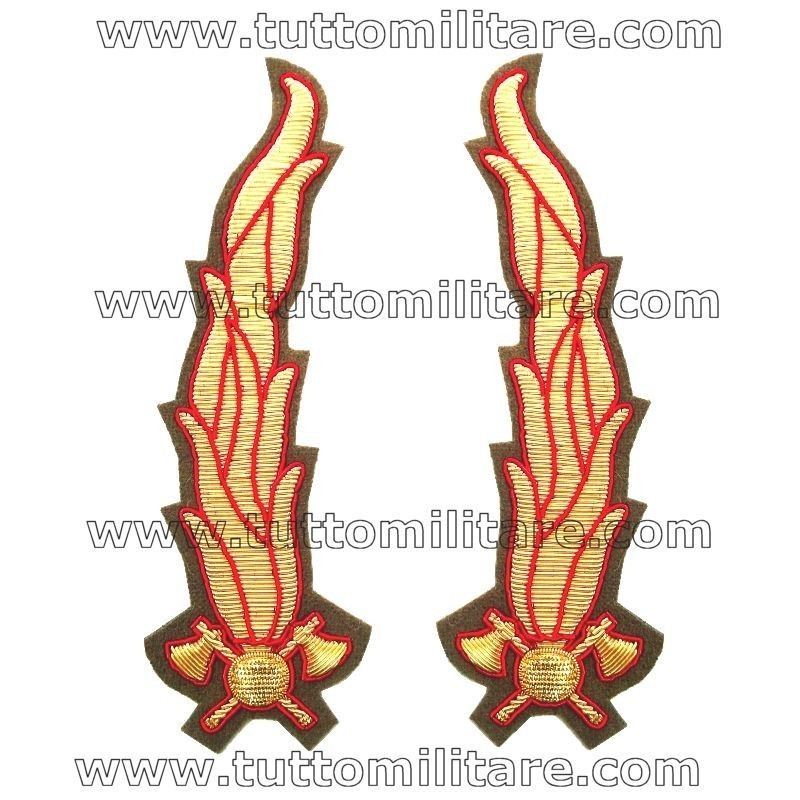 Alamari Comandante Vigili del Fuoco