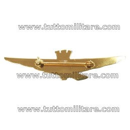 Brevetto Metallo Aquila Stilizzata Pilota Aeronautica Militare