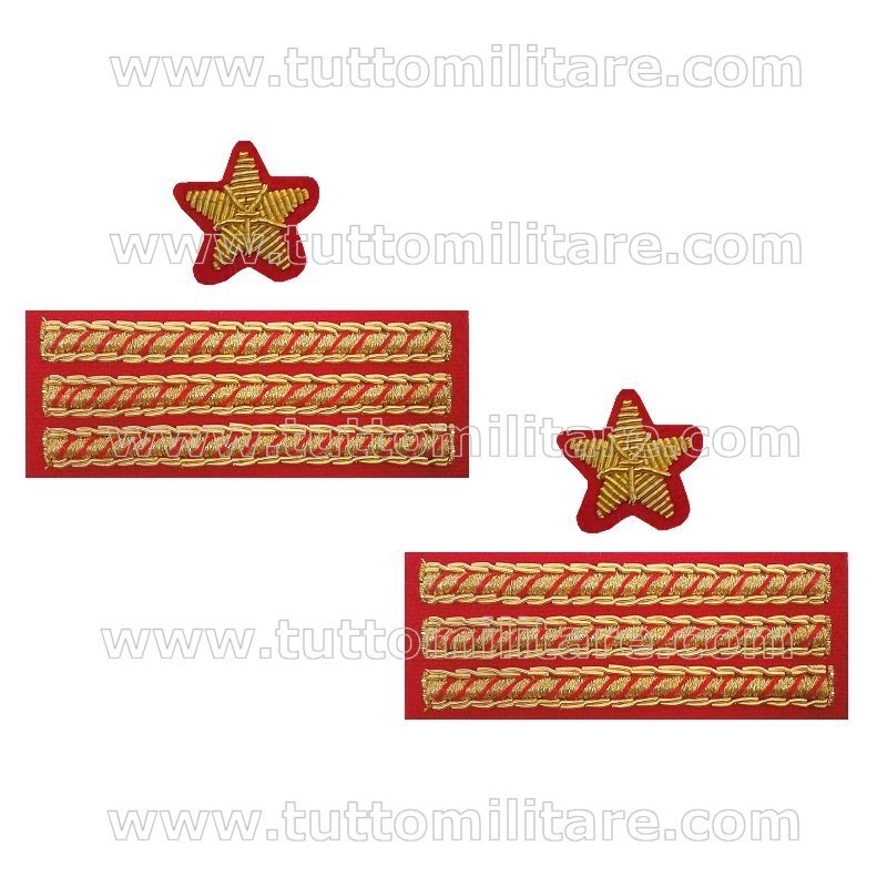 Gradi Gala Luogotenente Esercito Guardia di Finanza