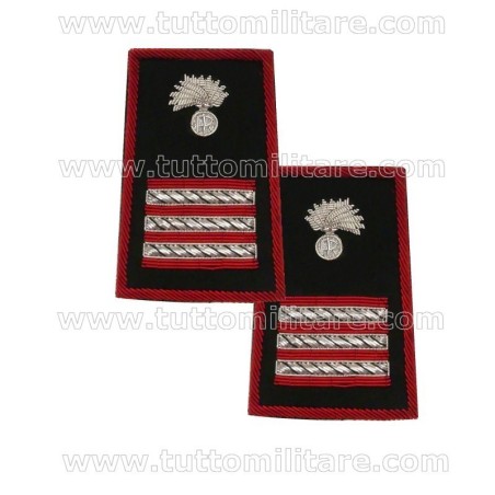 Tubolari Ricamati Aiutante Carabinieri