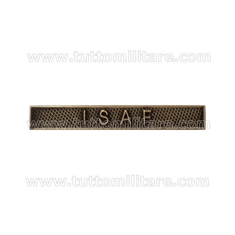 Fascetta Metallo ISAF