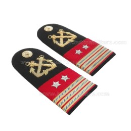 Controspalline Primo Luogotenente Nocchiere di Porto Marina Militare