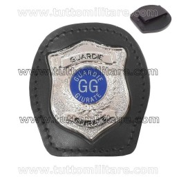 Portaplacca con Placca Guardia Giurata