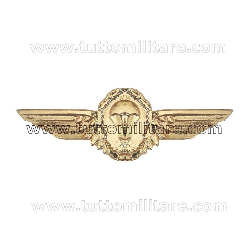 Brevetto Metallo Paracadutismo Tedesco