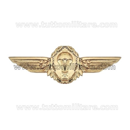 Brevetto Metallo Paracadutismo Tedesco