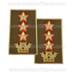 Tubolari Plastica Colonnello Comandante Esercito