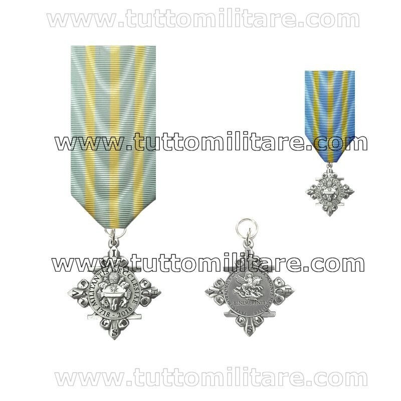 Medaglia 300 Anni Costantiniano San Giorgio