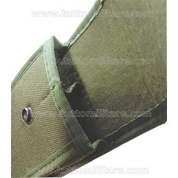 Porta Caricatori Doppio Cordura Verde 2 Posti
