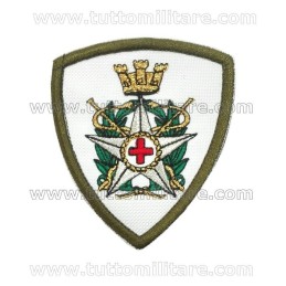Scudetto Ricamato Corpo Militare Croce Rossa