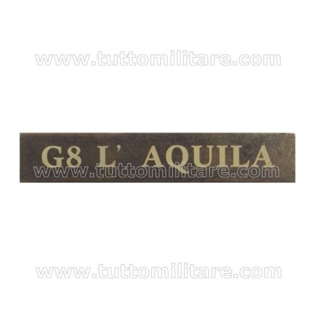 Fascetta G 8 L'AQUILA