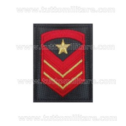 Grado Velcro Polo Sottocapo Prima Classe Scelto Qualifica Speciale Marina