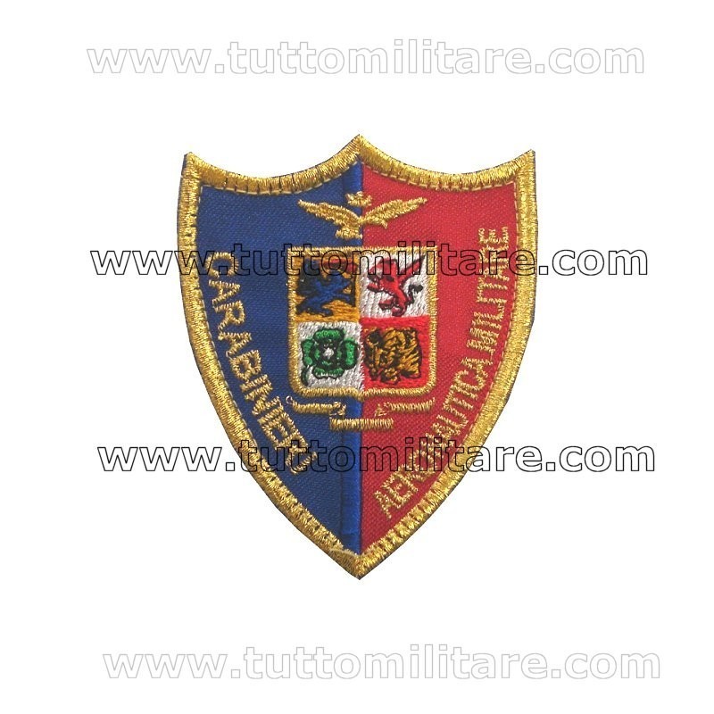 Scudetto Ricamato Carabinieri Aeronautica Militare