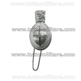 Nappina in Argento da Generale per Cappello Alpino