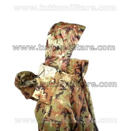 Parka Vegetato Impermeabile Pile Interno 2 Cappucci 